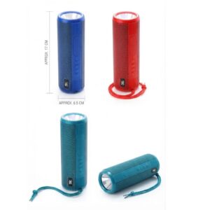 PARLANTE BLUETOOTH PORTATIL CON LINTERNA MP3 FM AUX COLORES (TG635 / PA6485)